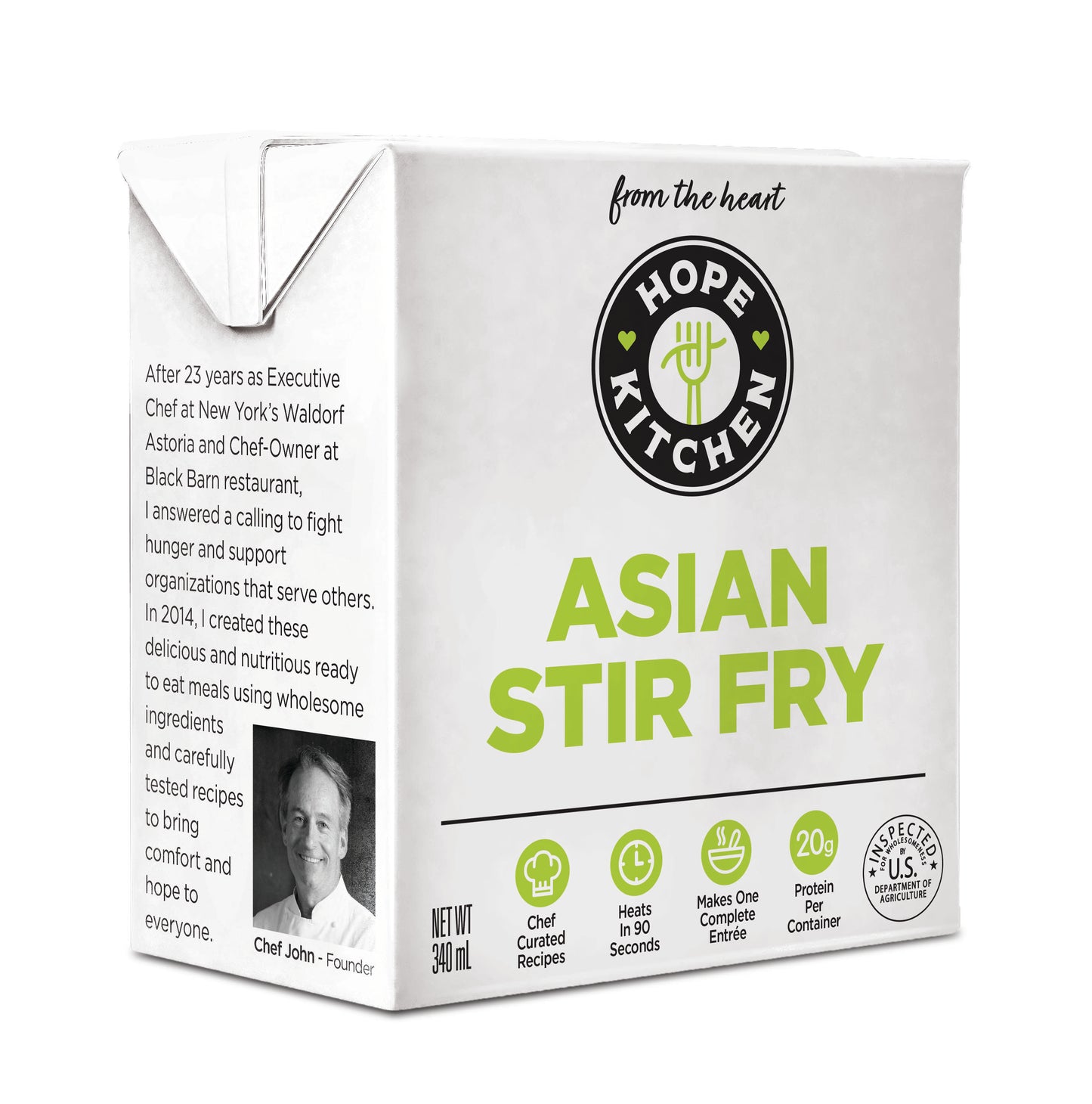Asian Chicken Stir Fry with Vegetables (package)