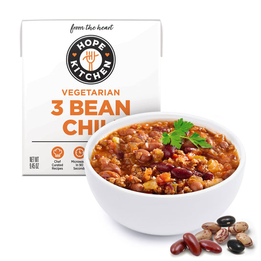 Vegetarian Three Bean Chili